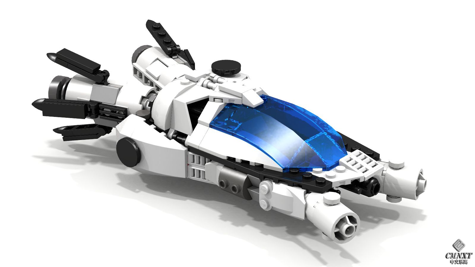 LEGO MOC Space 002 Futuron Protectorate Arbiter.jpg